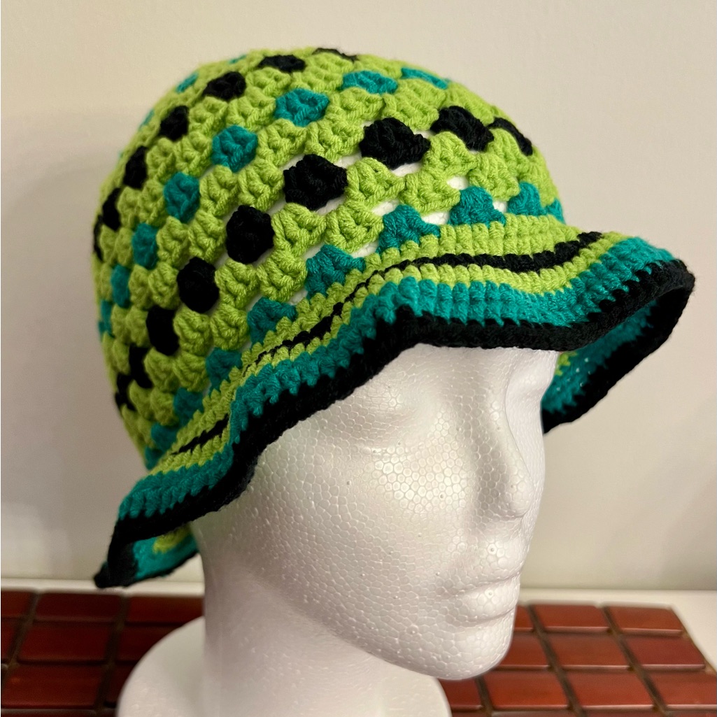 Hand Crocheted Summer Hat | Bucket Hat